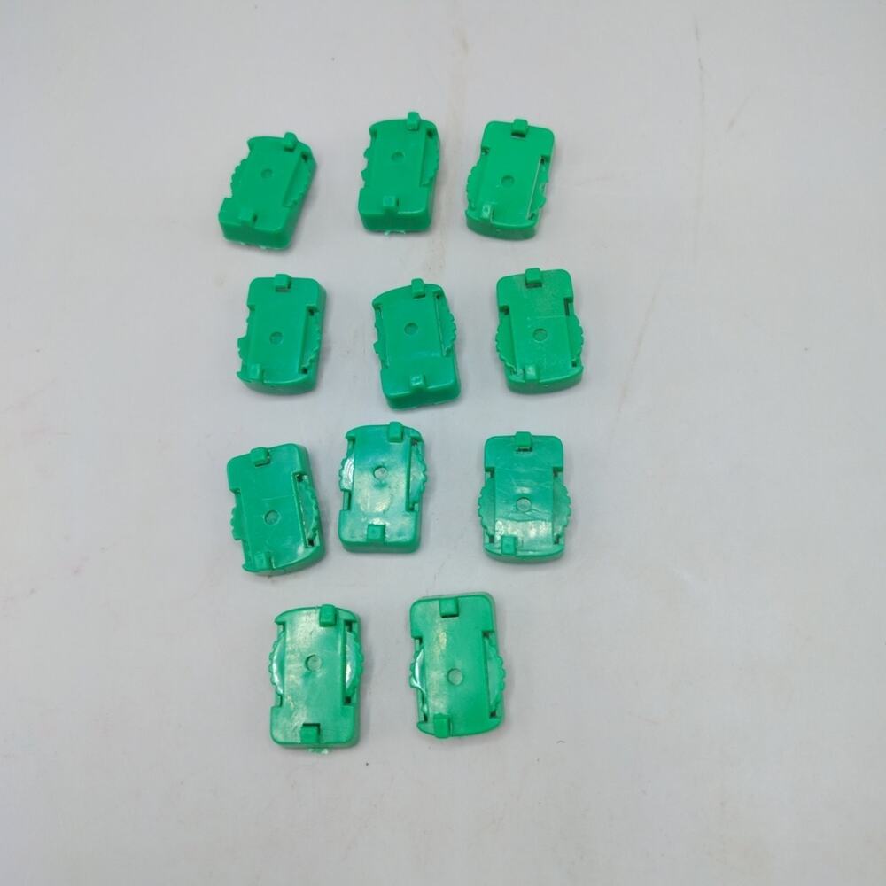 11 Tudor Electric Football Total Team Control Bases Green